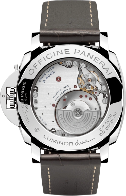 Panerai,Luminor Due 45mm,45mm,Stainless Steel,Grey,Automatic,Date,Power Reserve Indicator,PAM00944