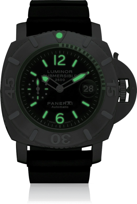 Panerai,Submersible 47mm,47mm,Titanium,Stainless Steel,Black,Automatic,Date,42hours,PAM00194