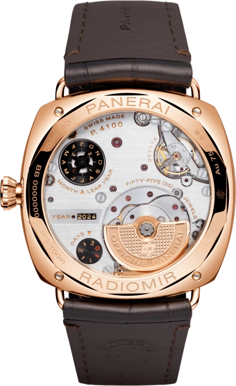 Panerai,Radiomir 45mm,45mm,Goldtech,White,Automatic,Perpetual Calendar,Leap Year,Month,Date,72hours,In-house Caliber,PAM01453