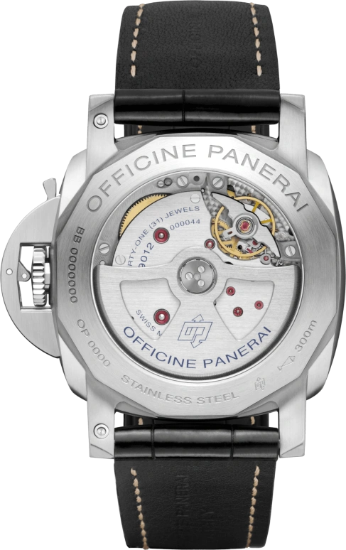 Panerai,Luminor 1950 44mm,44mm,Stainless Steel,Black,Automatic,Date,Power Reserve Indicator,PAM01321