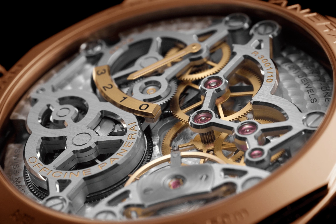 Panerai,Radiomir 1940 42mm,42mm,Red Gold,Brown,Handwound,Day,Power Reserve Indicator,Dule Time,PAM00570