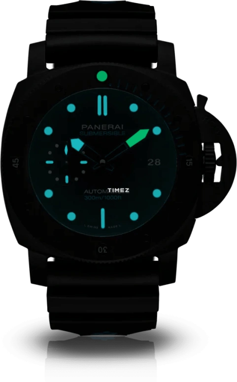 Panerai,Submersible 47mm,47mm,Carbon,Black,Automatic,Day,72hours,PAM02616