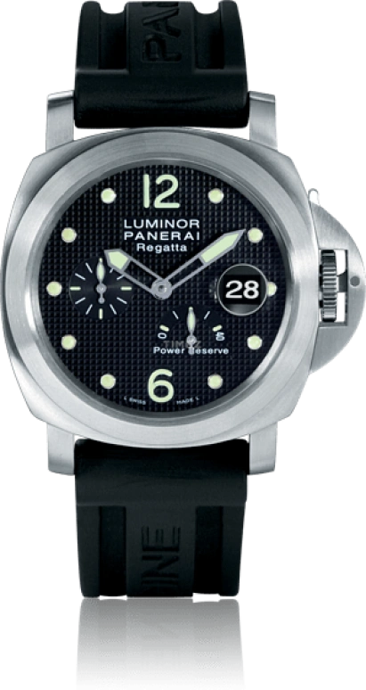 Panerai,Luminor 44mm,44mm,Stainless Steel,Black,Automatic,Date,Power Reserve Indicator,PAM00222