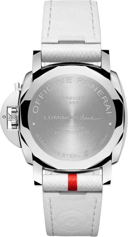 Panerai,Luminor Due 38mm,38mm,Stainless Steel,White,Automatic,Date,72hours,PAM01306