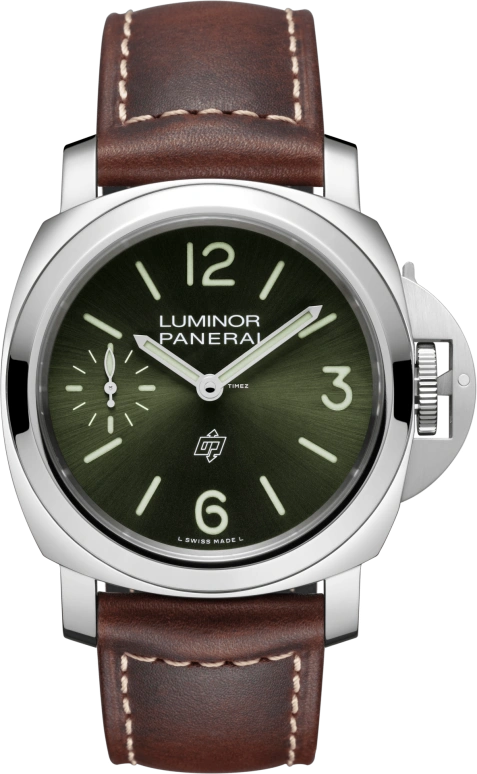 Panerai,Luminor 44mm,44mm,Stainless Steel,Green,Handwound,72hours,In-house Caliber,PAM01624