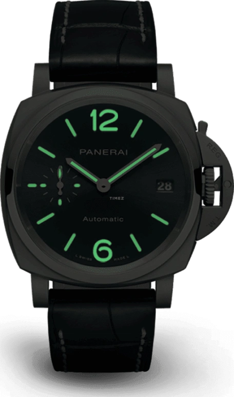 Panerai,Luminor Due 42mm,42mm,Titanium,Blue,Automatic,Date,72hours,PAM00927