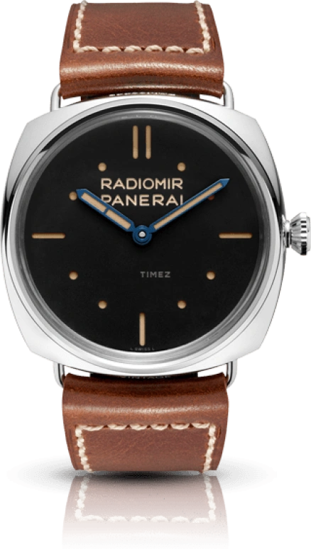 Panerai,Radiomir 47mm,47mm,Stainless Steel,Black,Handwound,72hours,In-house Caliber,PAM00449