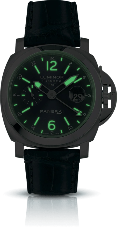 Panerai,Luminor 44mm,44mm,Stainless Steel,Blue,Automatic,Day,Dule Time,PAM00228