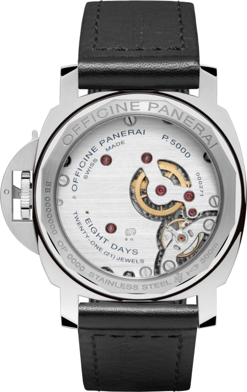 Panerai,Luminor 44mm,44mm,Stainless Steel,White,Handwound,192hours,In-house Caliber,PAM00563