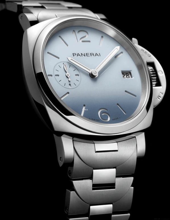 Panerai,Luminor Due 38mm,38mm,Stainless Steel,Blue,Automatic,Day,72hours,PAM01309
