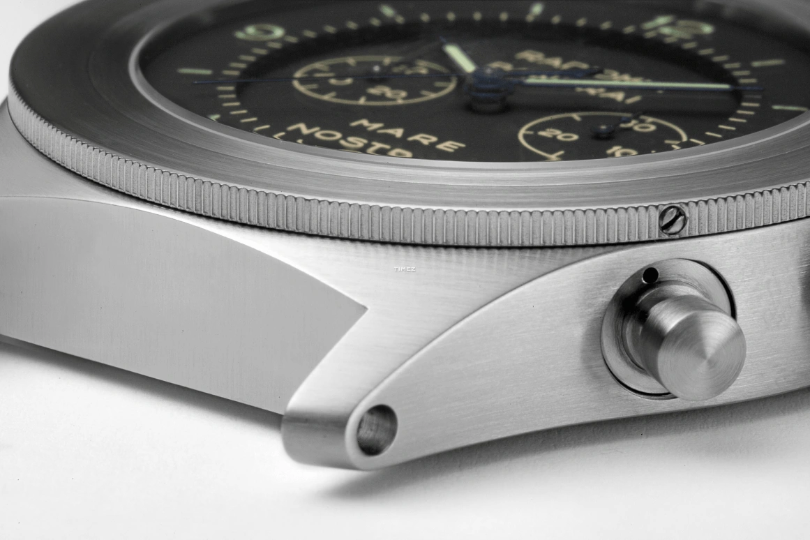Panerai,Mare Nostrum 52mm,52mm,Stainless Steel,Black,Handwound,Chronograph,55hours,PAM00300