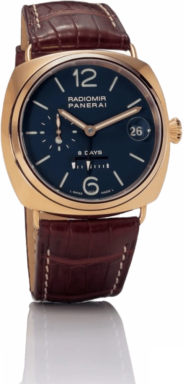 Panerai,Radiomir 45mm,45mm,Pink Gold,Blue,Automatic,Day,Power Reserve Indicator,Day / Night Indication,PAM00266