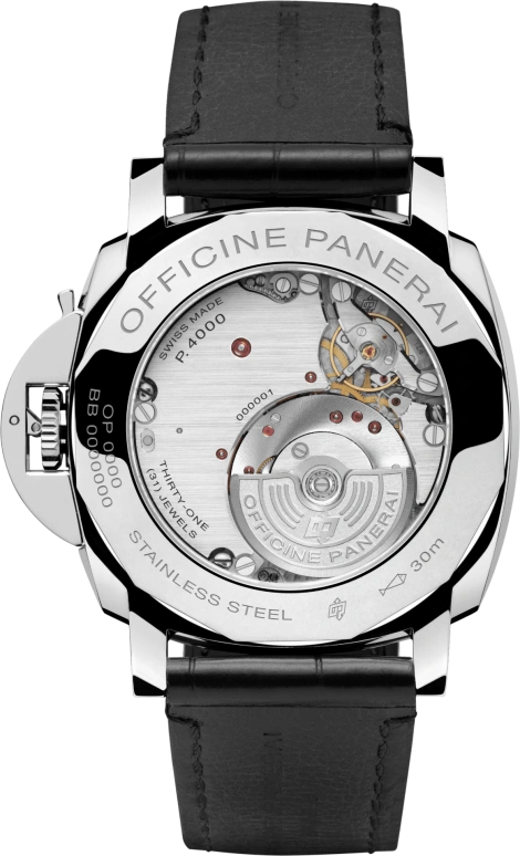 Panerai,Luminor Due 45mm,45mm,Stainless Steel,Black,Automatic,Day,Power Reserve Indicator,PAM00674