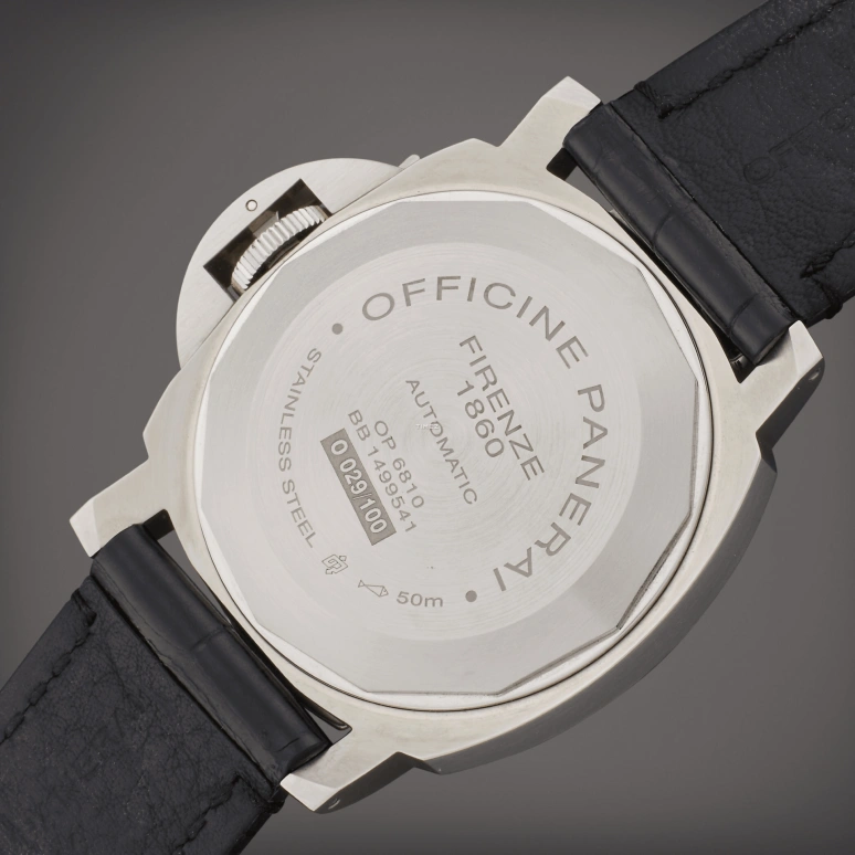 Panerai,Luminor 44mm,44mm,Stainless Steel,Silver,Automatic,Day,42hours,PAM00842