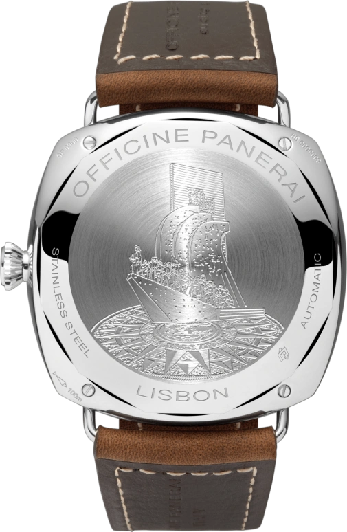 Panerai,Radiomir 47mm,47mm,Stainless Steel,Black,Automatic,Day,Power Reserve Indicator,Dule Time,Day / Night Indication,240hours,In-house Caliber,PAM00550