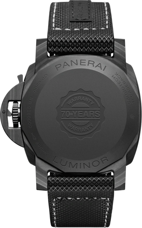 Panerai,Luminor 1950 44mm,44mm,Titanium,Carbotech,Black,Automatic,Day,72hours,PAM01118