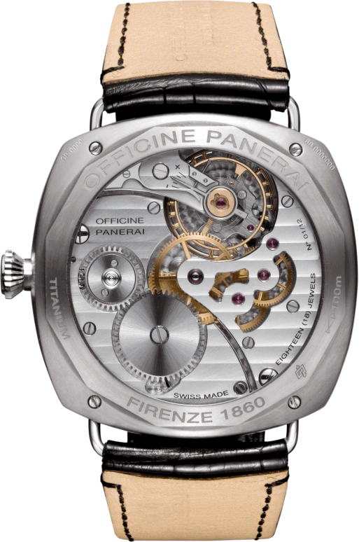 Panerai,Radiomir 47mm,47mm,Titanium,Black,Handwound,55hours,In-house Caliber,PAM00349