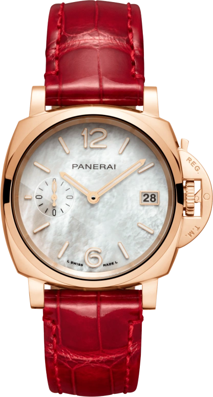 Panerai,Luminor Due 38mm,38mm,Goldtech,White,Automatic,Date,72hours,PAM01280