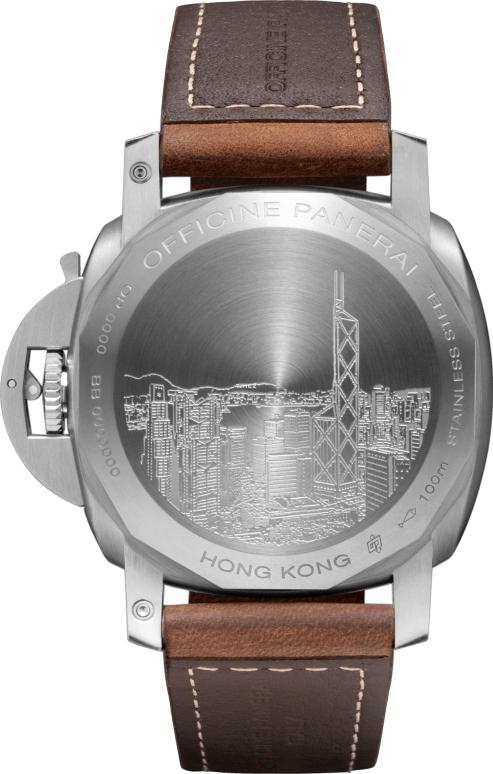 Panerai,Luminor 1950 44mm,44mm,Stainless Steel,Black,Automatic,Day,Power Reserve Indicator,Dule Time,Day / Night Indication,240hours,In-house Caliber,PAM00402