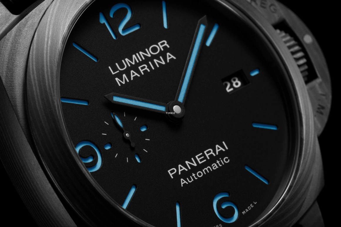 Panerai,Luminor 44mm,44mm,Carbon,Black,Automatic,Day,72hours,PAM02661