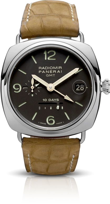 Panerai,Radiomir 46mm,46mm,Platinum,Black,Automatic,Day,Power Reserve Indicator,Dule Time,Day / Night Indication,240hours,In-house Caliber,PAM00274