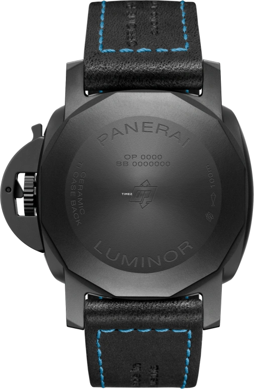 Panerai,Luminor 1950 44mm,44mm,Titanium,Ceramic,Black,Automatic,Day,Dule Time,PAM01441