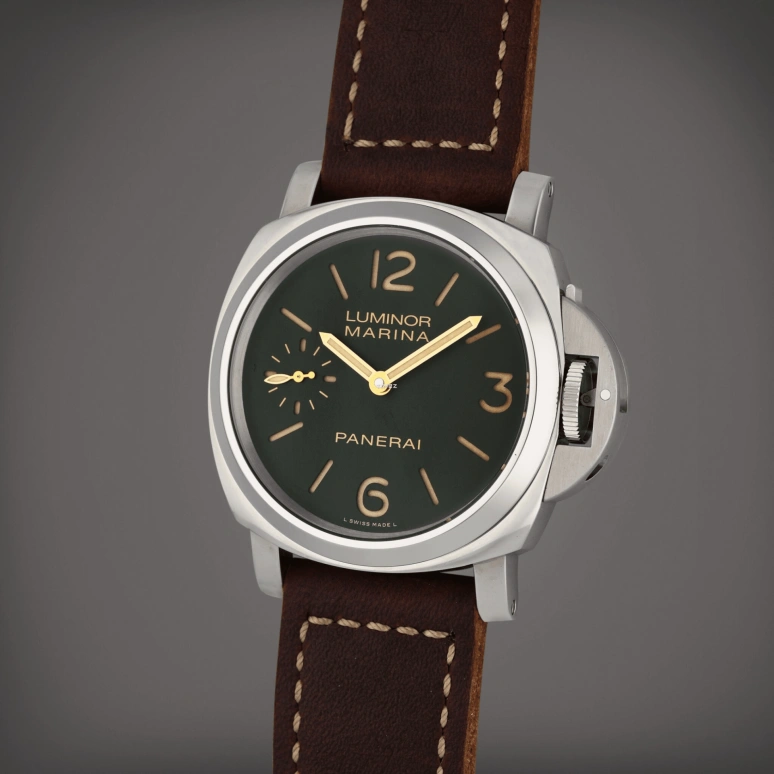 Panerai,Luminor 44mm,44mm,Stainless Steel,Green,Handwound,192hours,In-house Caliber,PAM00911