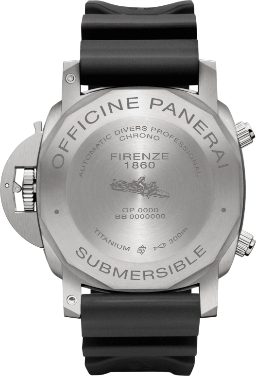 Panerai,Submersible 47mm,47mm,Titanium,Ceramic,Black,Automatic,Chronograph,Date,Flyback,Column Wheel,72hours,In-house Caliber,PAM00615
