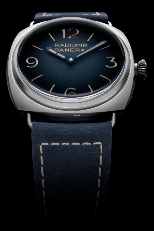 Panerai,Radiomir 47mm,47mm,Stainless Steel,Blue,Handwound,72hours,In-house Caliber,PAM01335