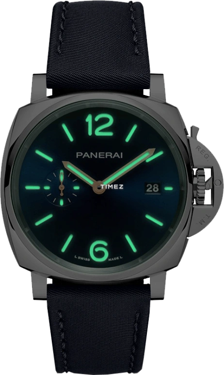 Panerai,Luminor 42mm,42mm,Stainless Steel,Blue,Automatic,Day,72hours,PAM01429