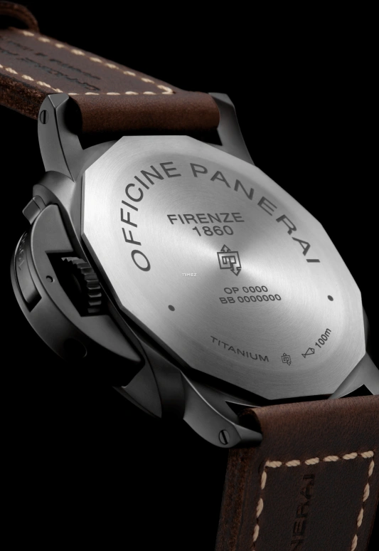 Panerai,Luminor 1950 47mm,47mm,Titanium,Black,Handwound,72hours,In-house Caliber,PAM00617