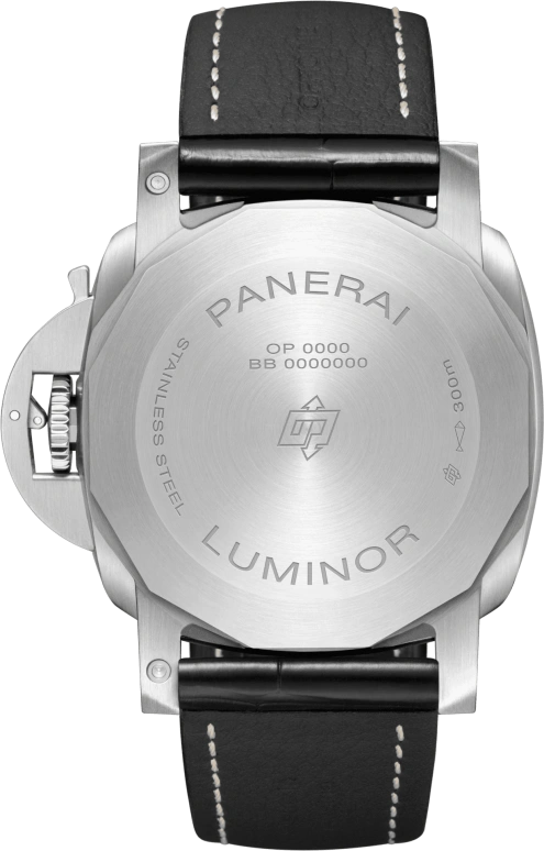 Panerai,Luminor 1950 44mm,44mm,Stainless Steel,Black,Automatic,Date,72hours,PAM01312