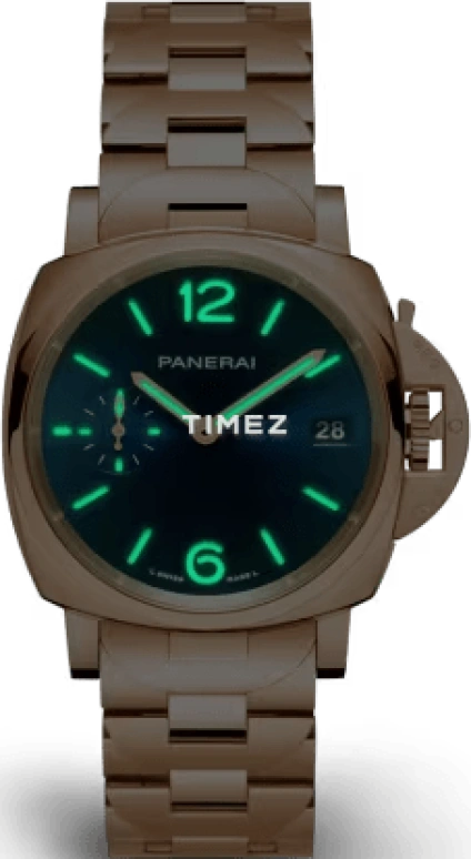 Panerai,Luminor Due 38mm,38mm,Goldtech,Blue,Automatic,Day,72hours,PAM01182