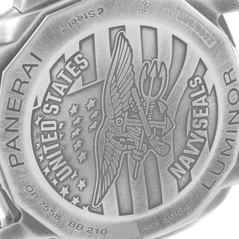 Panerai,Luminor 44mm,44mm,Stainless Steel,Grey,Automatic,Day,72hours,PAM01412