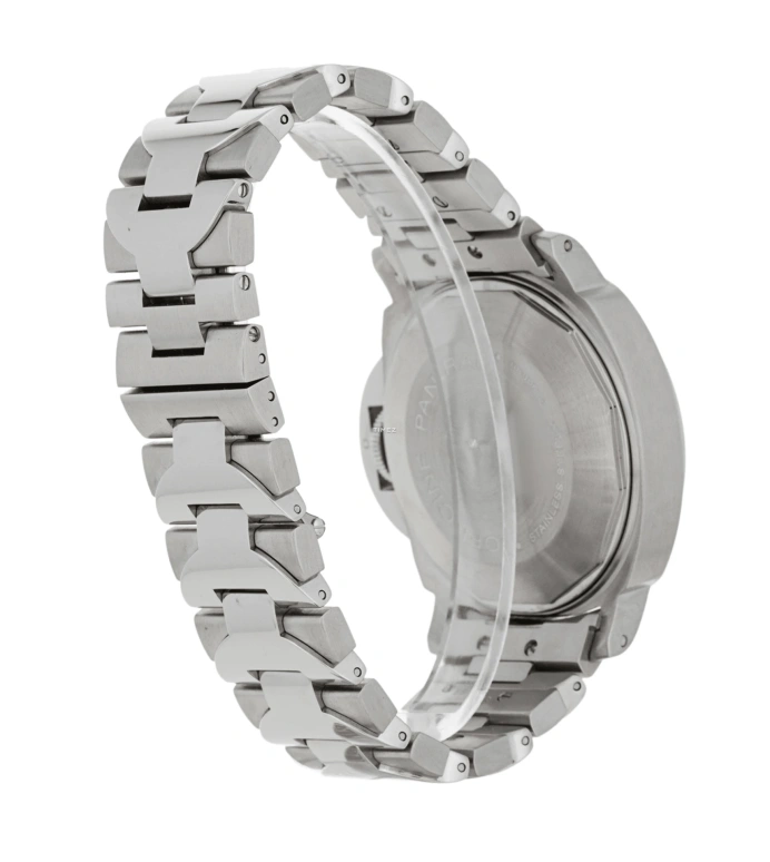Panerai,Luminor 40mm,40mm,Stainless Steel,White,Automatic,Day,42hours,PAM00051