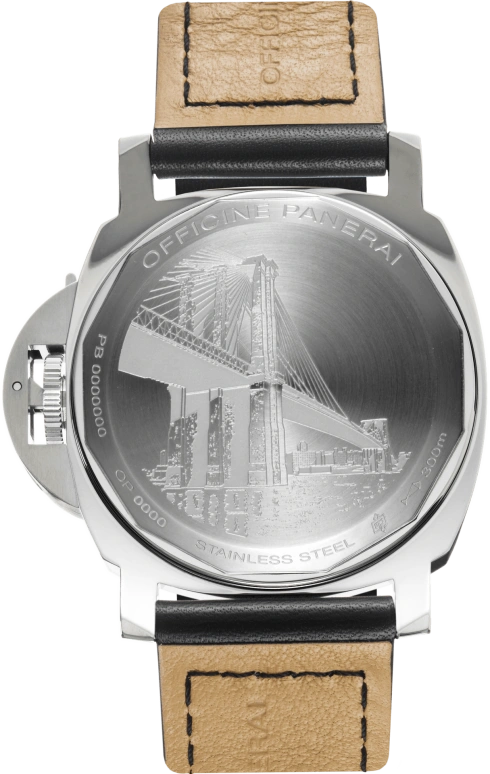 Panerai,Luminor 44mm,44mm,Stainless Steel,Black,Handwound,56hours,In-house Caliber,PAM00318