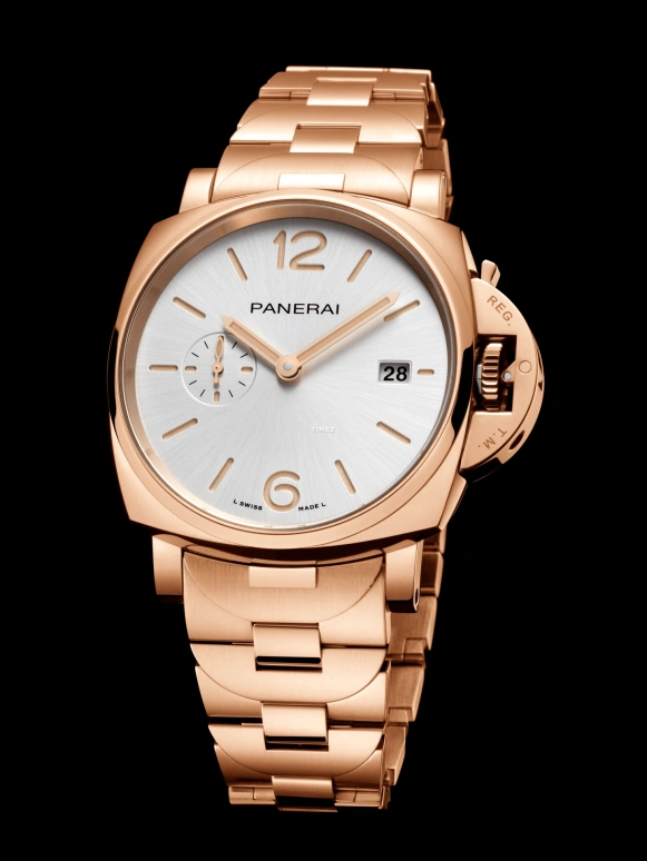 Panerai,Luminor Due 42mm,42mm,Goldtech,White,Automatic,Day,72hours,PAM01494