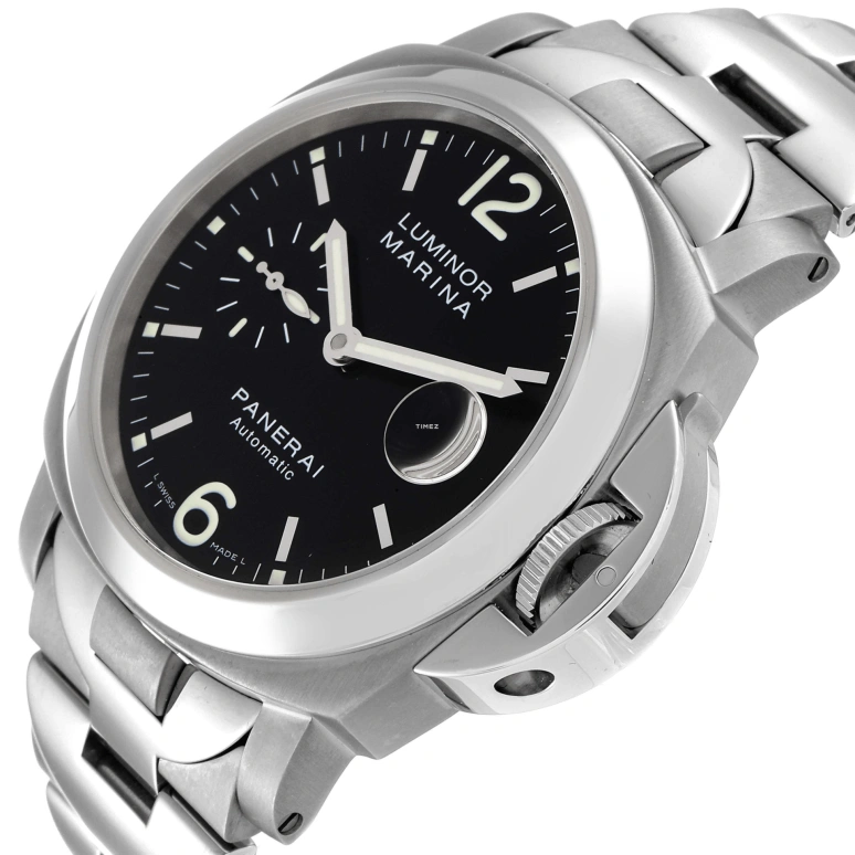 Panerai,Luminor 44mm,44mm,Titanium,Black,Automatic,Day,42hours,PAM00165