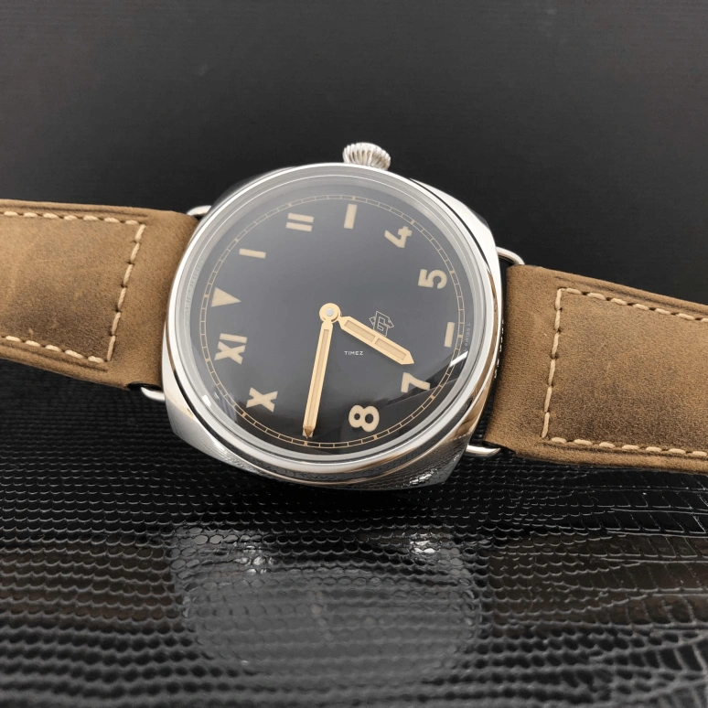 Panerai,Radiomir 47mm,47mm,Stainless Steel,Black,Handwound,72hours,In-house Caliber,PAM00424