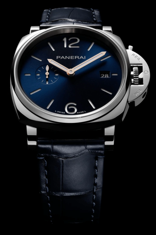 Panerai,Luminor Due 42mm,42mm,Stainless Steel,Blue,Automatic,Day,72hours,PAM01274