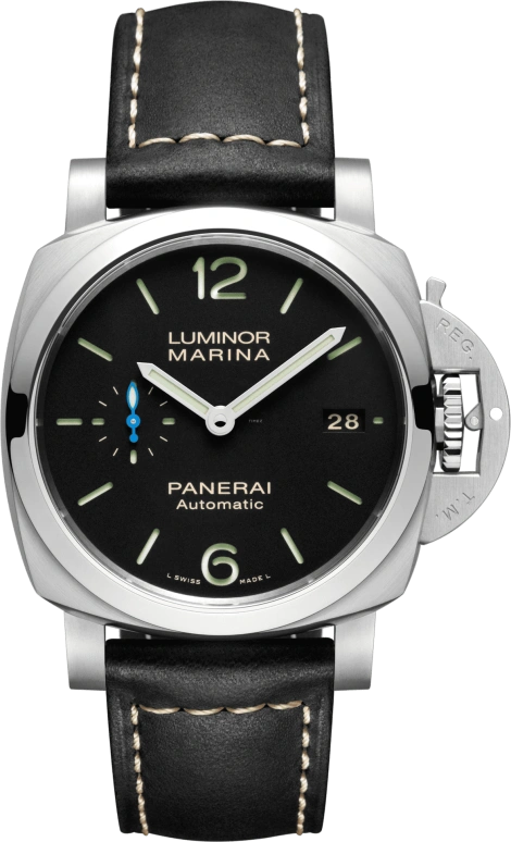 Panerai,Luminor 1950 42mm,42mm,Stainless Steel,Black,Automatic,Date,72hours,PAM02392