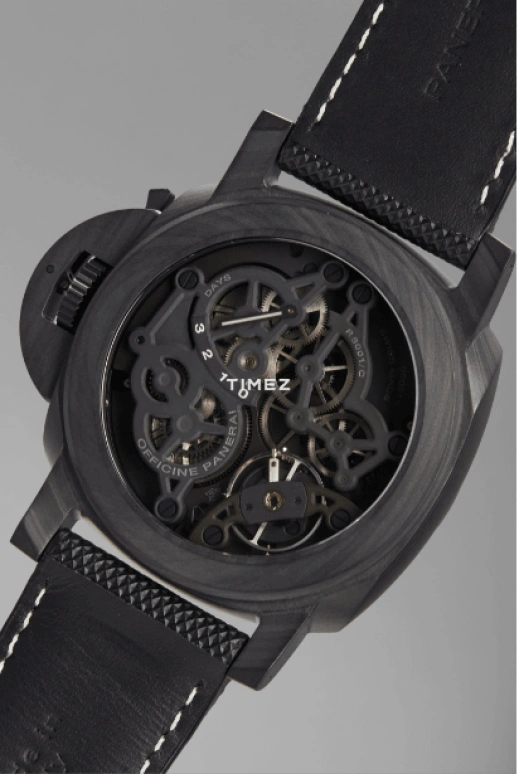 Panerai,Luminor 49mm,49mm,Carbotech,Black,Handwound,72hours,In-house Caliber,PAM01700