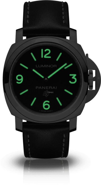 Panerai,Luminor 44mm,44mm,Stainless Steel,Black,Handwound,72hours,In-house Caliber,PAM00773