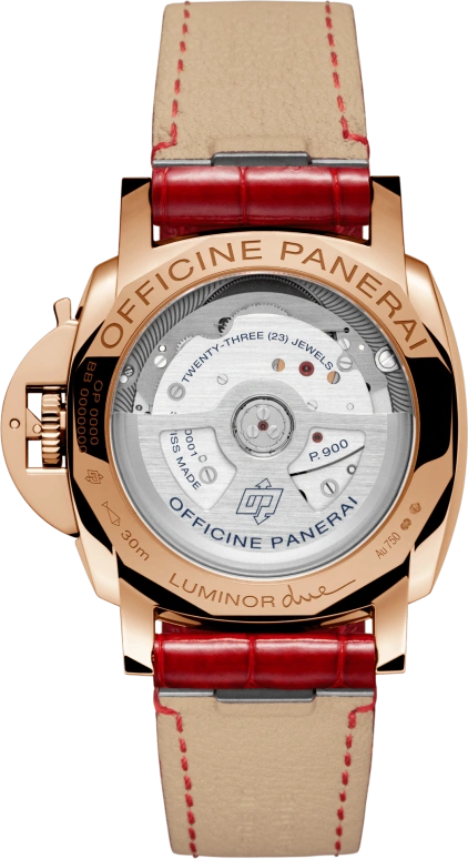 Panerai,Luminor Due 38mm,38mm,Goldtech,White,Automatic,Date,72hours,PAM01045