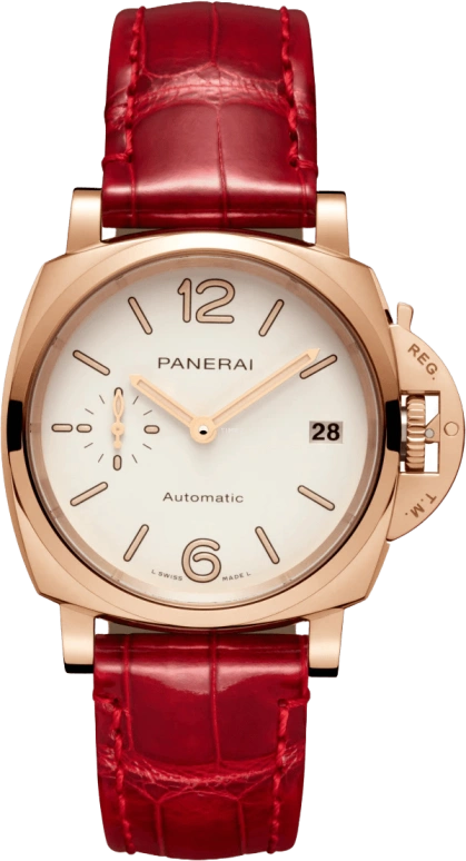 Panerai,Luminor Due 38mm,38mm,Goldtech,White,Automatic,Date,72hours,PAM01045