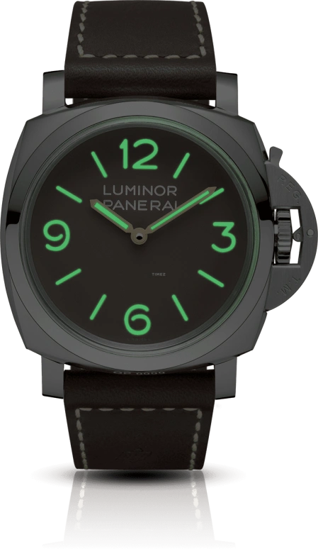 Panerai,Luminor 1950 47mm,47mm,Stainless Steel,Black,Handwound,Day,72hours,PAM00663