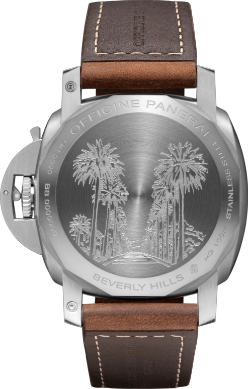 Panerai,Luminor 1950 44mm,44mm,Stainless Steel,Black,Automatic,Day,Power Reserve Indicator,Dule Time,Day / Night Indication,240hours,In-house Caliber,PAM00406