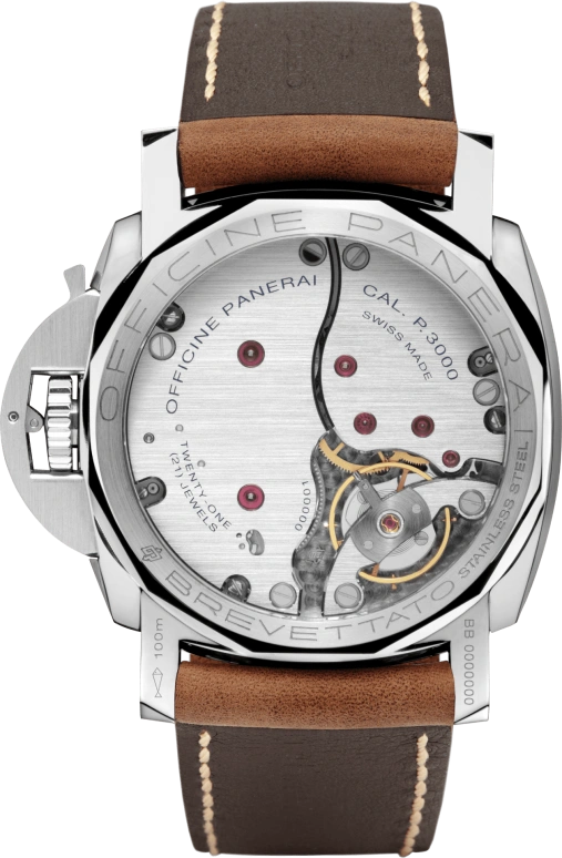 Panerai,Luminor 1950 47mm,47mm,Stainless Steel,Black,Handwound,Day,72hours,PAM00372