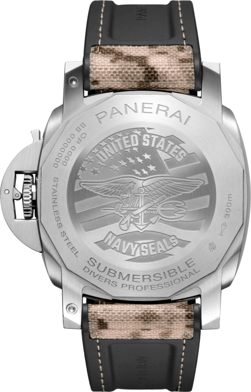 Panerai,Submersible 44mm,44mm,Stainless Steel,Black,Grey,Gradient,Automatic,72hours,In-house Caliber,PAM01518