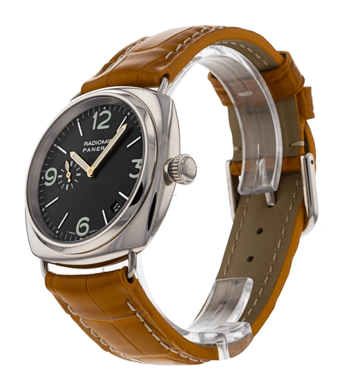 Panerai,Radiomir 40mm,40mm,White Gold,Black,Automatic,Day,55hours,PAM00062